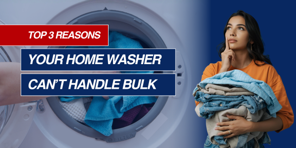 Top 3 Reasons Your Home Washer Can’T Handle Bulky Loads Blog Great American Laundry