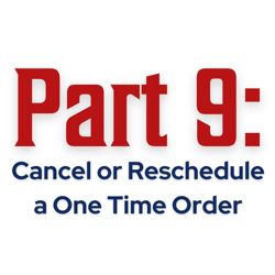 Cancel A One Time Order (1)