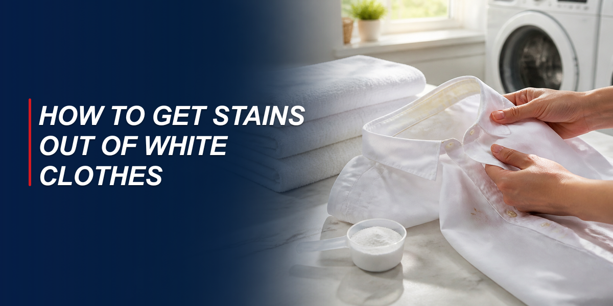 How To Get Stains Out Of White Clothes